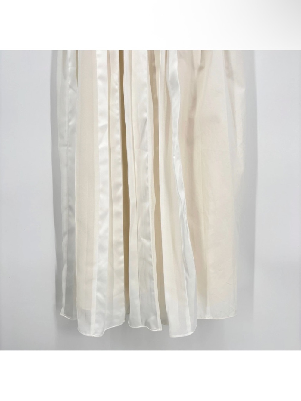 3.1 Phillip Lim Ivory and Cream Mixed-Texture Midi Dress - Picture 13 of 16